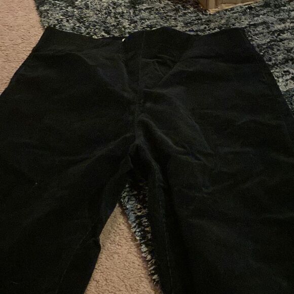 Soft surroundings pull on velvet pants M - Picture 5 of 6